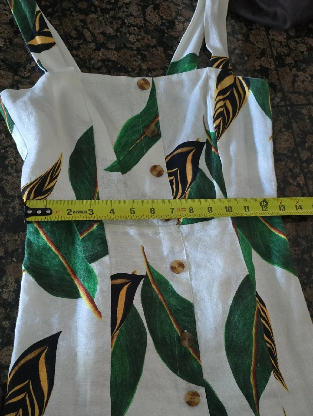 Farm rio sz small Amazonian print dress